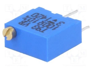 Potenciómetro: para instalación 100Ω THT 500mW ±10% T93YB101KT20 potenciomas THT - Imagen 1 de 1