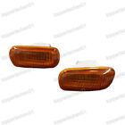 1Pair Yellow Front Fender Side Marker Lamps Light For Honda Fit / Jazz 2005-2018