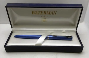 WATERMAN PENNA A SFERA BLU CON CUSTODIA - Imagen 1 de 2