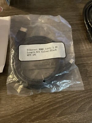 6FT MICRO HDMI to STANDARD HDMI High Speed with Ethernet Cable  - Image 1 of 4