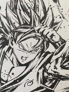 Dragon Ball Super Print Shikishi Art 24 x 24 cm GOKU and Vegeta 2 SET TOEI JP - Picture 1 of 10