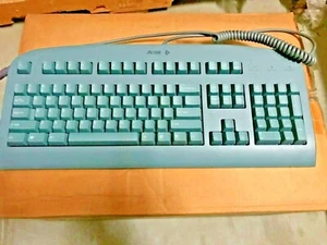 RARE VINTAGE 1996 ACER ASPIRE 6511-HW WINDOWS PS2 EMERALD COLOR KEYBOARD - Picture 1 of 4