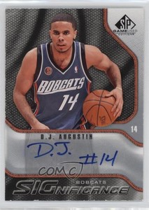 2009-10 SP Game Used Significance Auto DJ Augustin #S-DA Auto