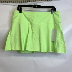 ATHLETA Ace High Rise 13 1/2 Tennis Skort Women's Size XL Green 657545 - Picture 1 of 5