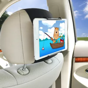 Car Headrest Holder, Tablets Car Mount for iPad Mini Air Nexus Galaxy Kindle - Picture 1 of 9