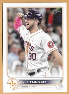 KYLE TUCKER HOUSTON ASTROS #319 - TOPPS NM-MT 2022 - Imagen 1 de 2