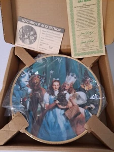 Zauberer von Oz Gedenktafeln (2) Blackshear 23K Goldrand Box Zertifikat  - Bild 1 von 11