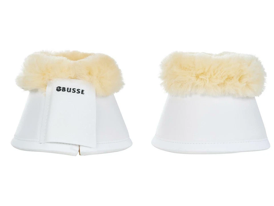 Hufglocken Comfort-Lammfell Busse weiß S M L XL XXL - Bild 1 von 1