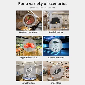 Ventilateur Holographique 3D Sans Lunettes Pour La Publicité Adapté à La Com FR - Photo 1/12