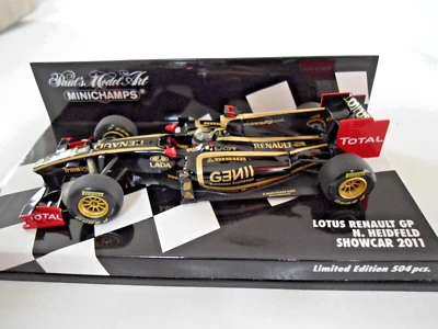 Lotus Renault GP R31 Showcar 2011 N. Heideld 504 pcs. Minichamps  Formel 1  1:43 - Bild 1 von 4