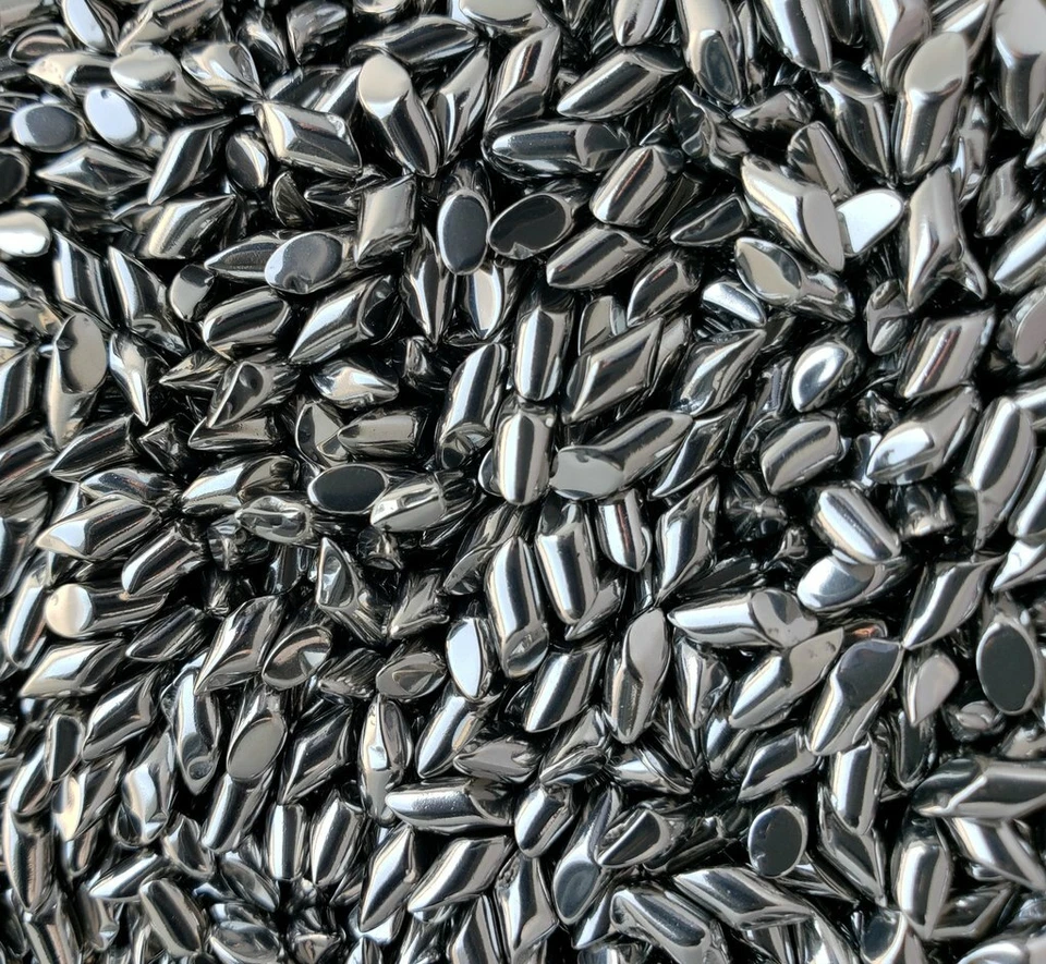 2 磅 1/8 英寸 304 不锈钢对角翻滚介质射击不倒翁抛光 — 第 1/1 张图片