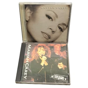 Mariah Carey CD Lot of 2 MTV Unplugged EP and Music Box Pop - Picture 1 of 8