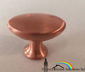 Perno de cobre cepillado perla cocina dormitorio cajón gabinete taza manija puerta hacha - Imagen 1 de 4