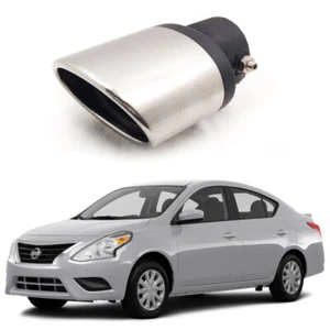 Car Exhaust Muffler Tip Tailpipe Trim New for Nissan Versa Sedan 2012-2017 #3084 - Picture 1 of 6