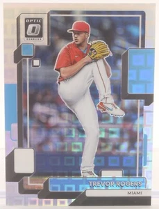 2022 Panini Donruss Optic Baseball Trevor Rogers #193 Silver Pandora 69/99 - Picture 1 of 2