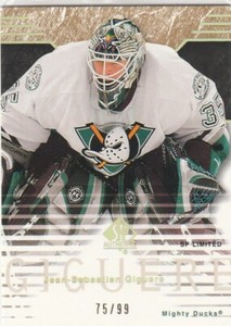 2003-04 SP Authentic Limited #1 Jean-Sebastien Giguere 044-P