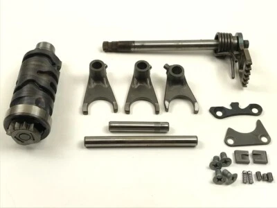 05 Suzuki DRZ125 DRZ 125 Motor Transmisión Cambio Horquillas Eje Tambor 3D Foto 1 de 4