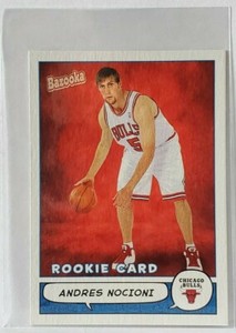 2004-05 Bazooka Mini #185 Andres Nocioni RC Chicago Bulls
