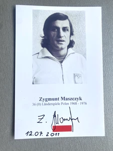ZYGMUNT MASZCZYK WM-Dritter 1974 OS 1972/1. signed Foto 10x15 Autogramm - Picture 1 of 1