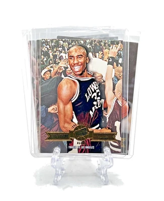 LOT OF 4 ICONIC NBA HOF ROOKIE CARDS 1996 Press Pass KOBE IVERSON ALLEN NASH - Image 1 of 4