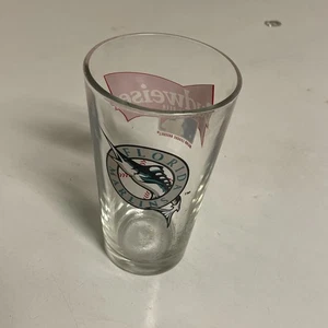 Florida Marlins MLB Budweiser Collectors Beer Glass - Picture 1 of 4