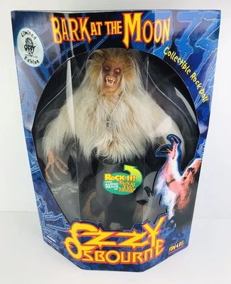 Figura Muñeca Hombre Lobo Ozzy Osbourne Bark at the Moon 1999 Divertido 4 Todo Leer Descripción Foto 1 de 4