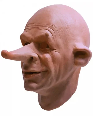 Lügenbold Maske aus Schaumlatex - Bild 1 von 2