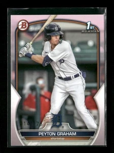 2023 Bowman #BP-57 Peyton Graham Prospects Pink #/175 - Picture 1 of 2