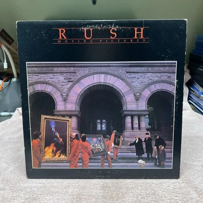 RUSH Moving Pictures Album LP Record 1981 Mercury Records SRM-1-4013 Vinyl - Image 1 of 4