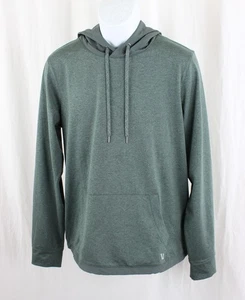 Vuori Men's Green Long Sleeve Hooded Athletic Sunday Element Sweatshirt Medium - Picture 1 of 3