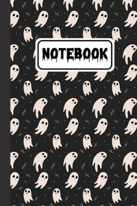 Halloween Ghost Boo Notebook Gifts For Man Women Kids Halloween Ghost Boo 6 x... - Imagen 1 de 1
