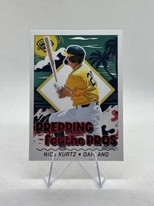 2024 Panini Prospect Edition Nick Kurtz Prepping For The Pros Red /199 Athletics - Picture 1 of 2