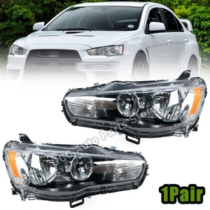 LH&RH LHD Xenon Headlight For Lancer Evo 10 FORTIS Gt CX CY CZ 2007-2019 - Picture 1 of 19