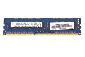 SK Hynix 4GB 2Rx8 PC3-12800E-11-12-E3 ECC Unbuffered Server RAM HMT351U7CFR8C-PB - Picture 1 of 2