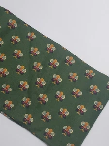 Jo Morton Fabric Floral Poison Green Reproduction Andover Sew Quilt FAT QUARTER - Picture 1 of 1