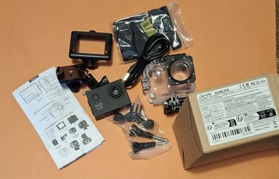 SPORTS Action Cam 4K CAMERA - Ultra HD - 30m Waterproof - 140° Angle - NEU - Bild 1 von 4