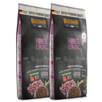 2 x 12,5 kg Belcando Finest Croc Trockenfutter Hundefutter Sparpaket - Bild 1 von 3