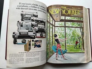 New Yorker Magazine May-June 1967 7 Library Bound Issues - Picture 1 of 19