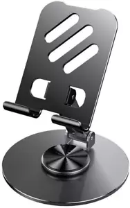 Cell Phone Stand for Desk,Angle Height Adjustable Aluminum Cell Phone Holder wit - Picture 1 of 8