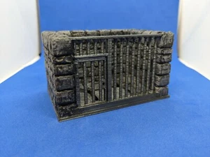Estructura de piedra de construcción de celda de cárcel 28 mm 1:56 20 mm 1:76 Wargames modelo Scatter Reino Unido - Imagen 1 de 19