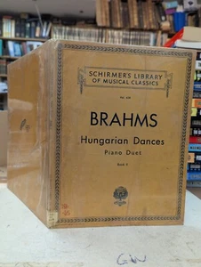 Brahms: Hungarian Dances Piano Duet: Vol.439: Book 2: Music Score - Picture 1 of 3