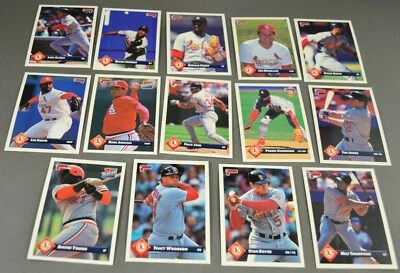 1993 Donruss MLB St. Louis Cardinals Baseball Trading Cards - Your Choice - Image 1 of 2