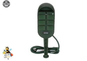 Woods 59785WD 6-Outlet Yard Stake Timer – Control Your Outdoor Power with Ease! - Picture 1 of 6