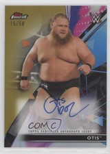 2021 Topps Finest WWE Roster Auto Gold Refractor /50 Otis #RA-OT Auto