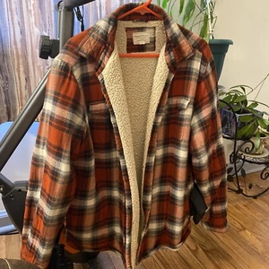 Field & Stream Plaid Flannel Jacket - Men’s Large - Picture 1 of 5