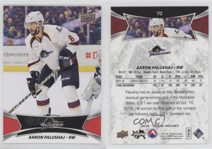 2016-17 Upper Deck AHL Red Aaron Palushaj #70