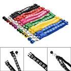 Pack of 12 Adjustable Dog and Cat Collars Stylish Nylon Collars with Bell