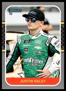 2020 Donruss Racing Silver #179 Justin Haley - Picture 1 of 2