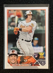 2023 Topps Series 1 #250 | ADLEY RUTSCHMAN | Copa de novato a radiocontrol | Orioles; tarjeta base - Imagen 1 de 2