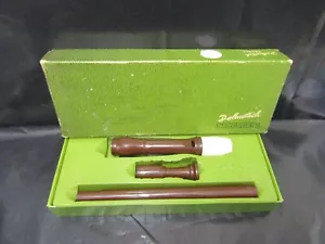 More details for vintage dolmetsch treble recorder - with original box (n)